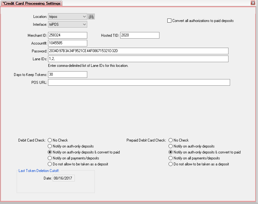 credit card processing RentWorks