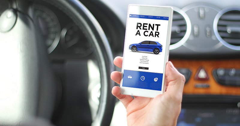 Rent a car mobile