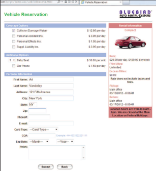 Car Rental Reservation Software
