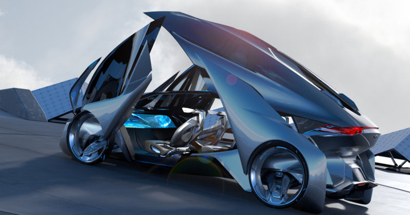 General Motors driverless car concepts