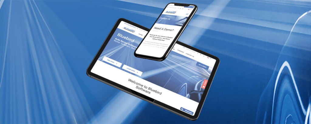 Contact Bluebird for a free demo today | vehicle rental software